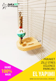 Platformlu Tek Toplu Kuş Stres Tüneği