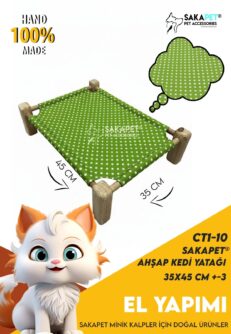 Ahşap kedi Yer Yatağı CT1-10