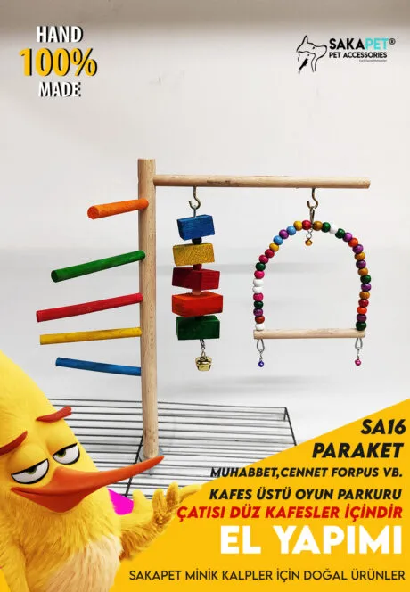 Kafes Üstü Kuş Oyun Parkuru